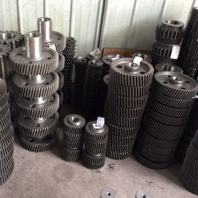 OEM Ελικοειδής Γεράκι Κεραυλίας Σιδερένιο Χύτεμα για Μηχανήματα Ορυχείων